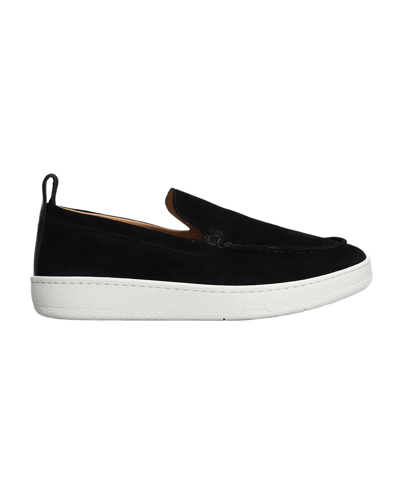 Lanvin Sneakers In Black Suede - black