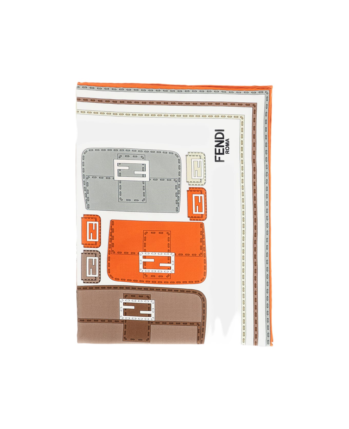 Fendi Baguette Scarf - MultiColour
