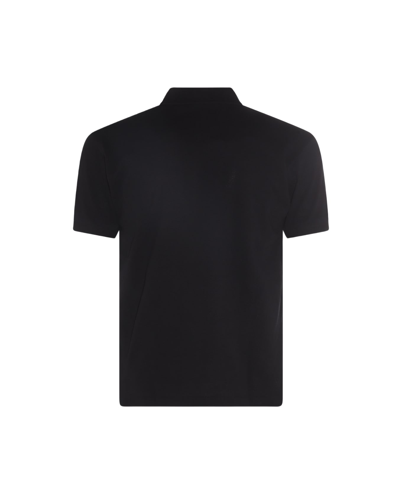 Comme des Garçons Play Black And Red Cotton Play Polo Shirt - Black ポロシャツ