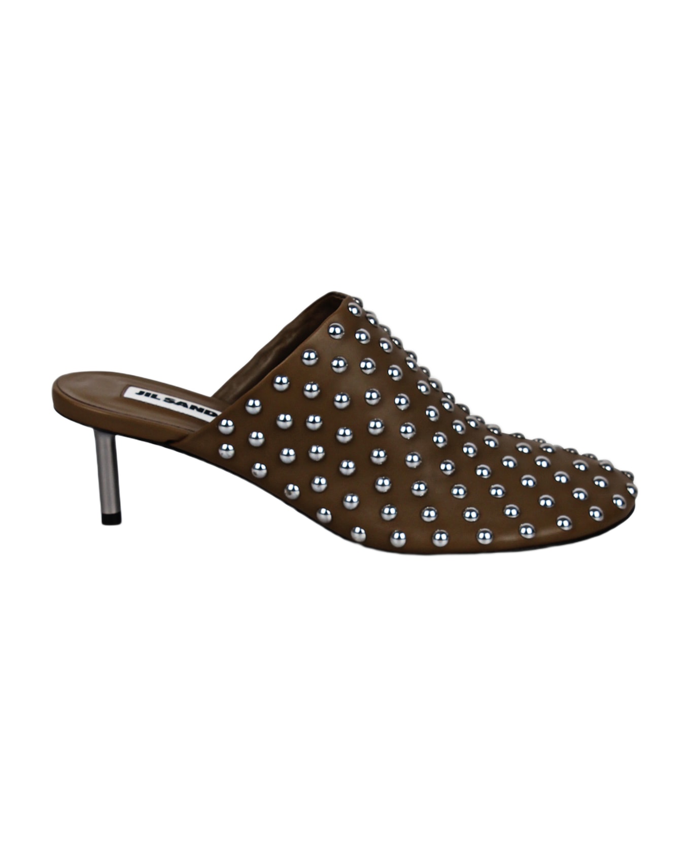 Jil Sander Stud-embellished Mules