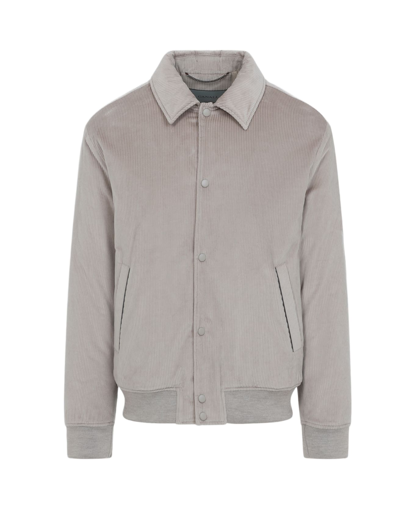 Canali Velvet Jacket - Sand