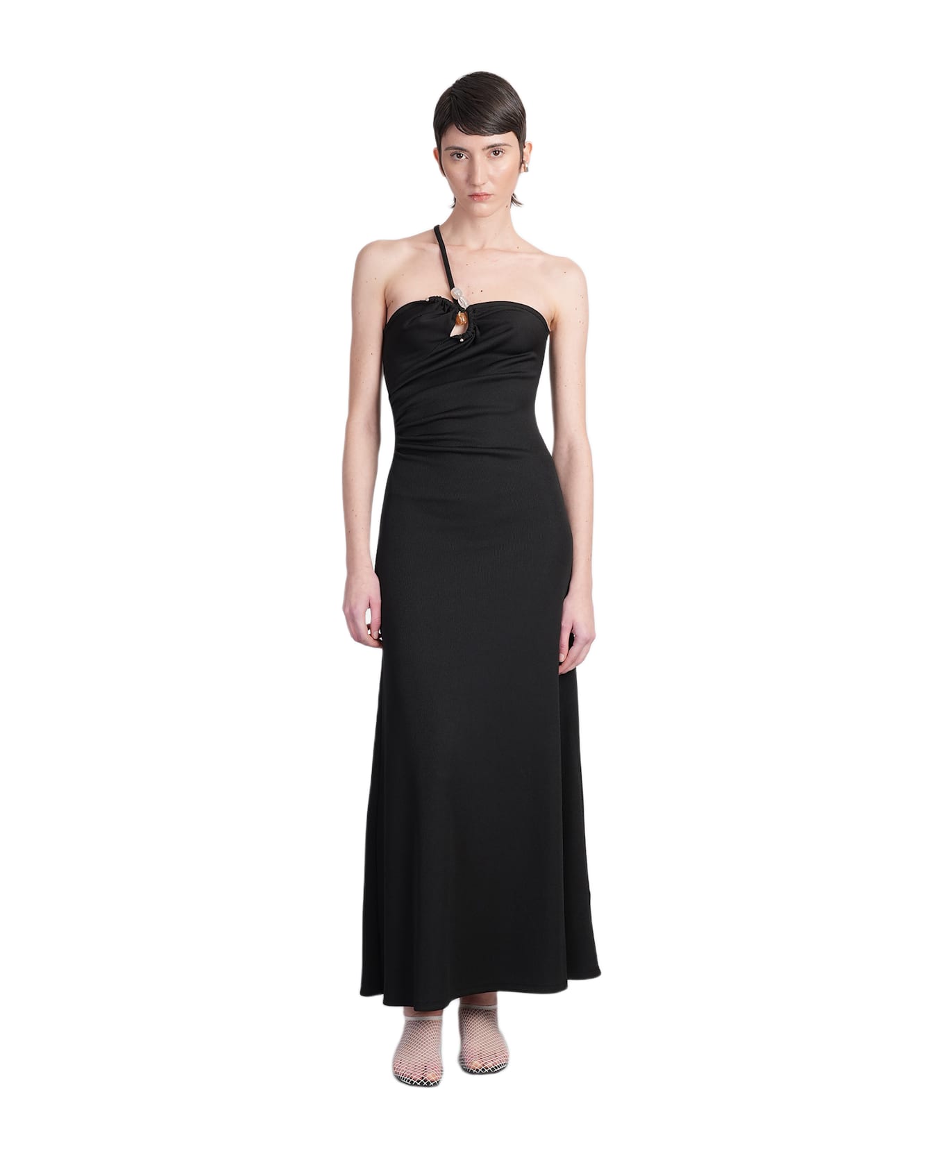 Christopher Esber Dress Woman In Black Polyester - black