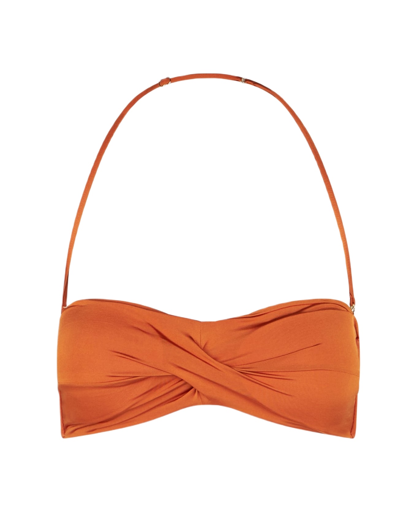 MC2 Saint Barth Orange Bandeau Top - ORANGE