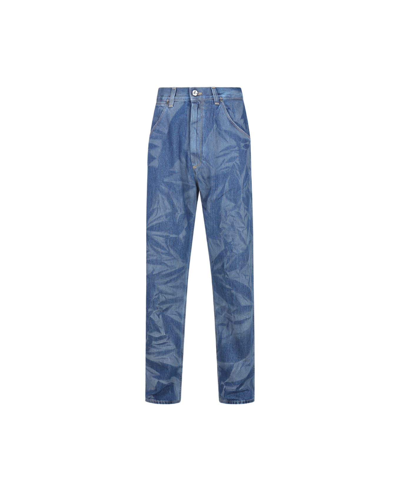Vivienne Westwood Blue Cotton Denim Jeans - Blue