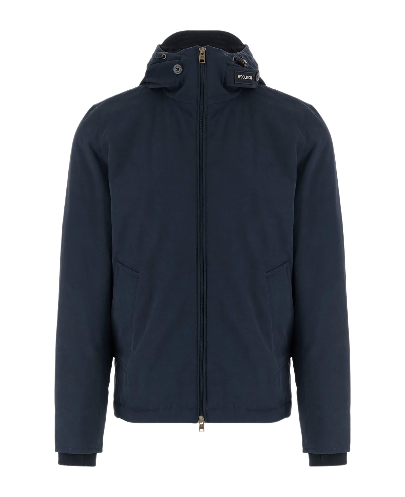 Woolrich Cotton Blend Jacket - Blue