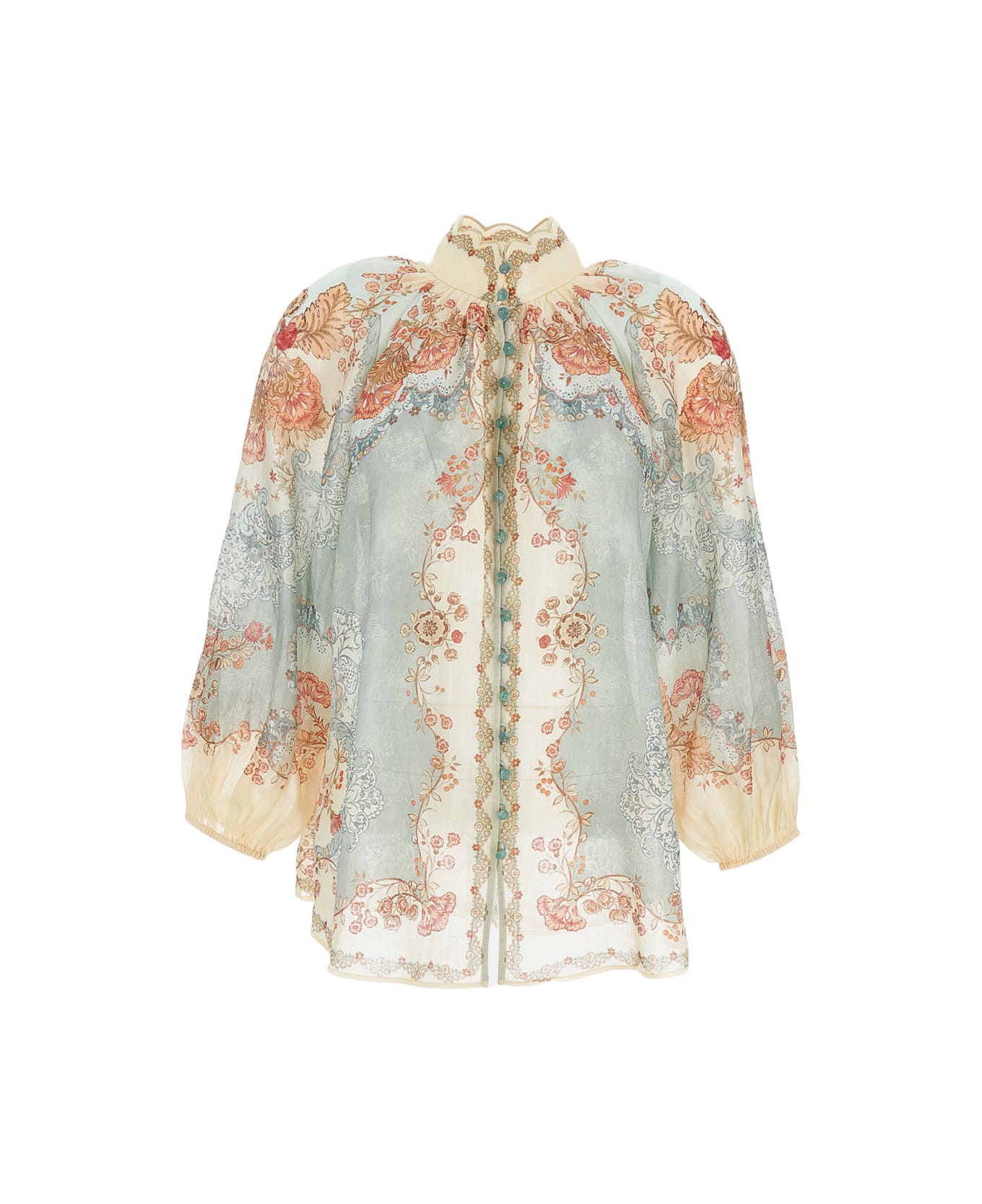 Zimmermann Longleeve Blouse - MultiColour