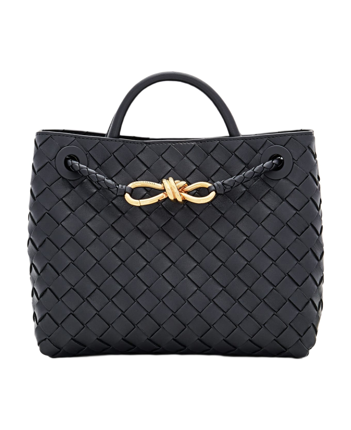 Bottega Veneta Small Andiamo Leather Tote Bag - Nero