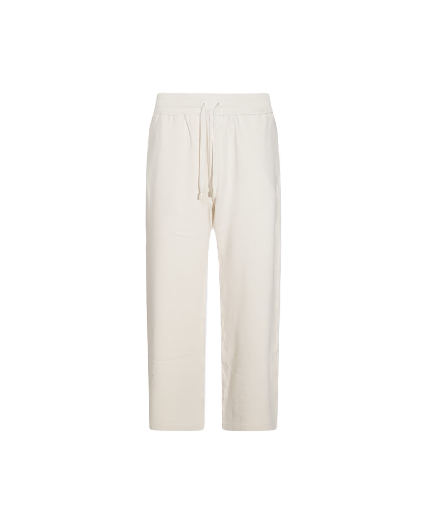 Dolce & Gabbana Cream Cotton Pants - CREAM