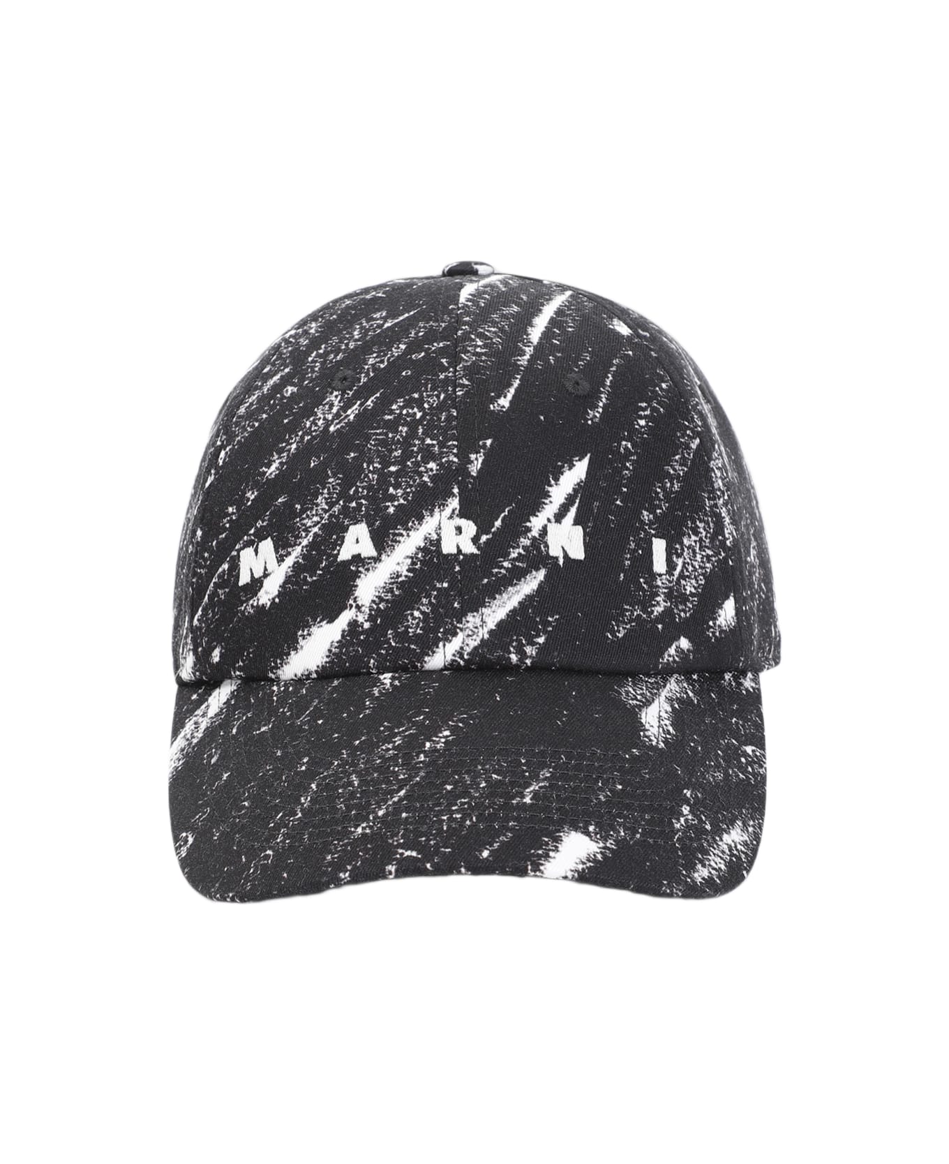 Marni Cotton Hat - Black