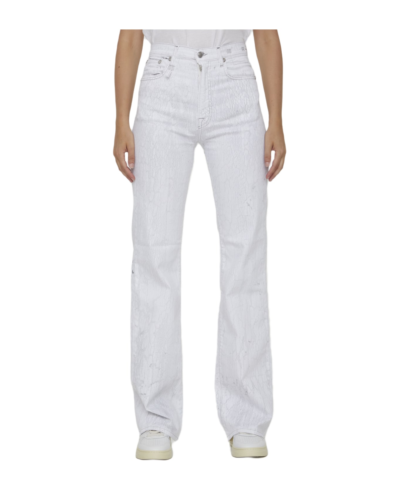 R13 Jane Jeans - WHITE