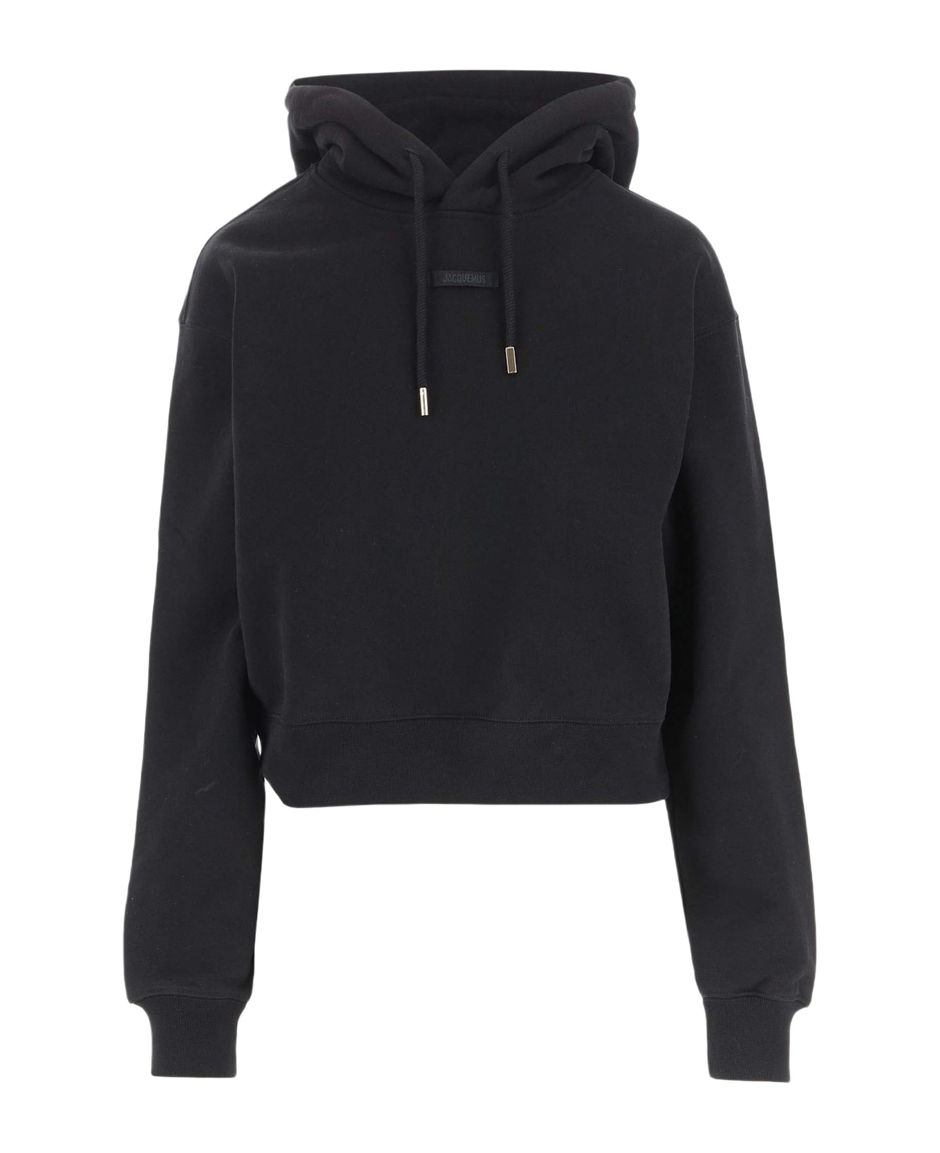 Jacquemus Le Hoodie Grosgrain - Black
