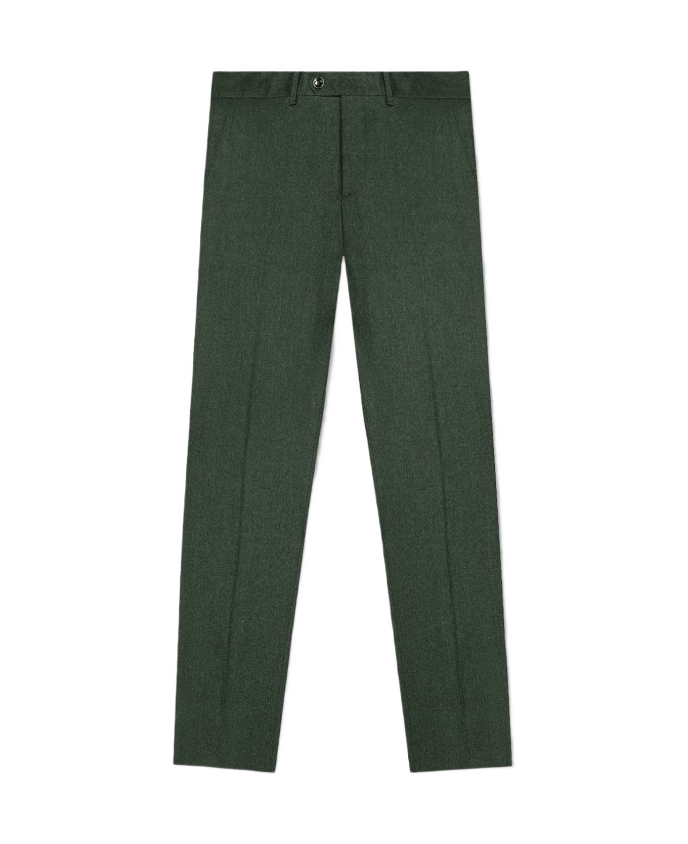 Larusmiani Velvet Trousers Howard Pants - Green