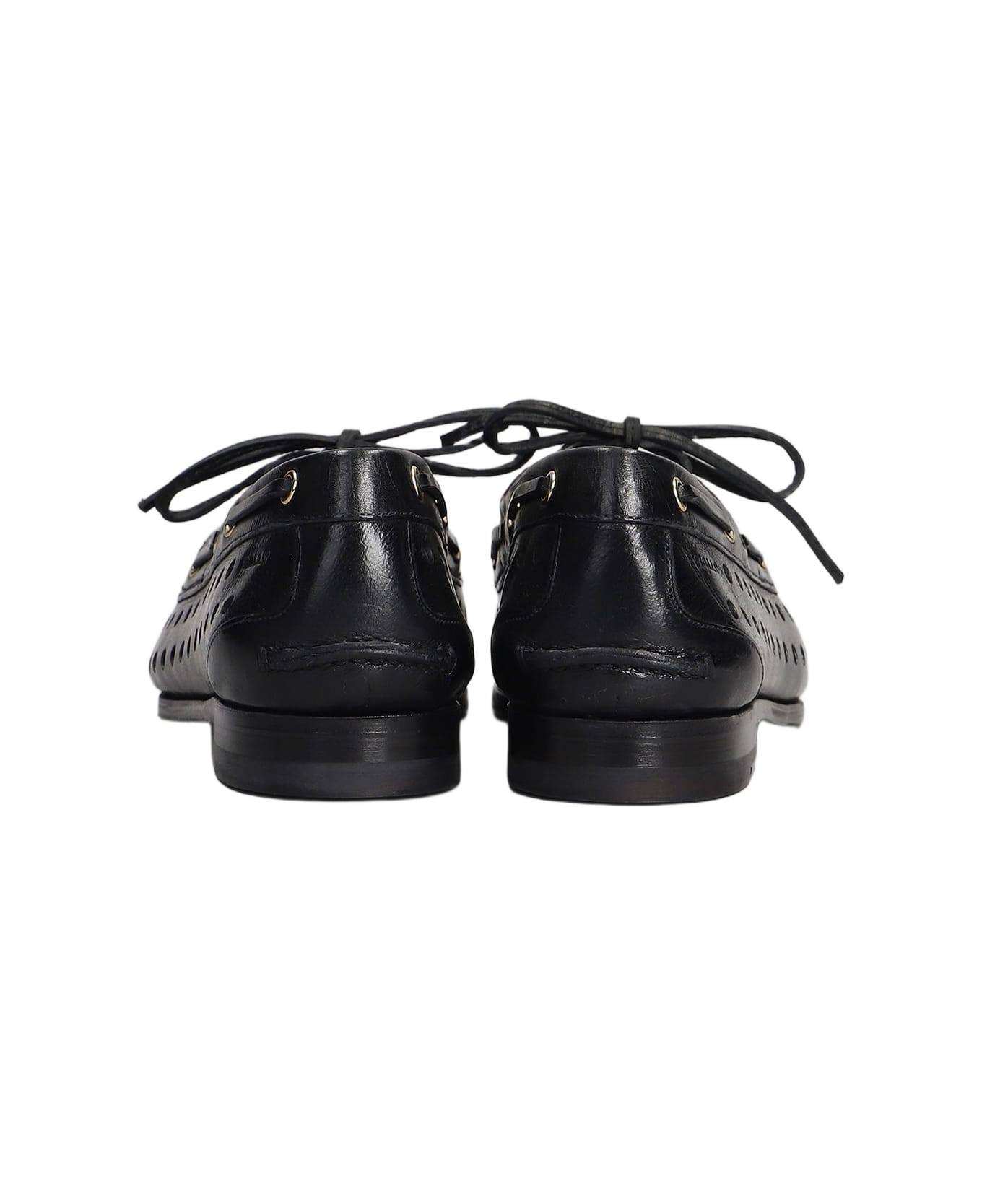 Bally Parcy Fo Loafers In Black Leather - black