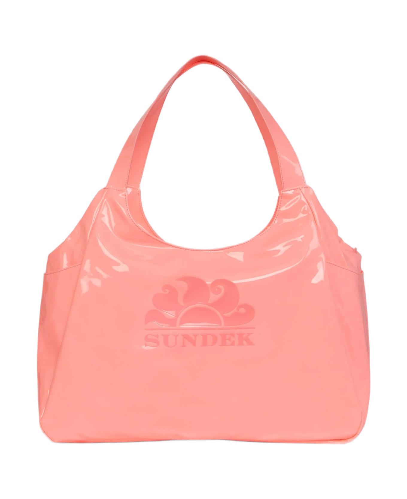 Sundek Borsa Donna Con Stampa - Pink トートバッグ