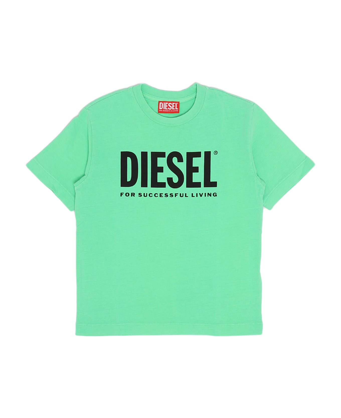 Diesel T-shirt Tnuci T-shirt - VERDE FLUO Tシャツ＆ポロシャツ