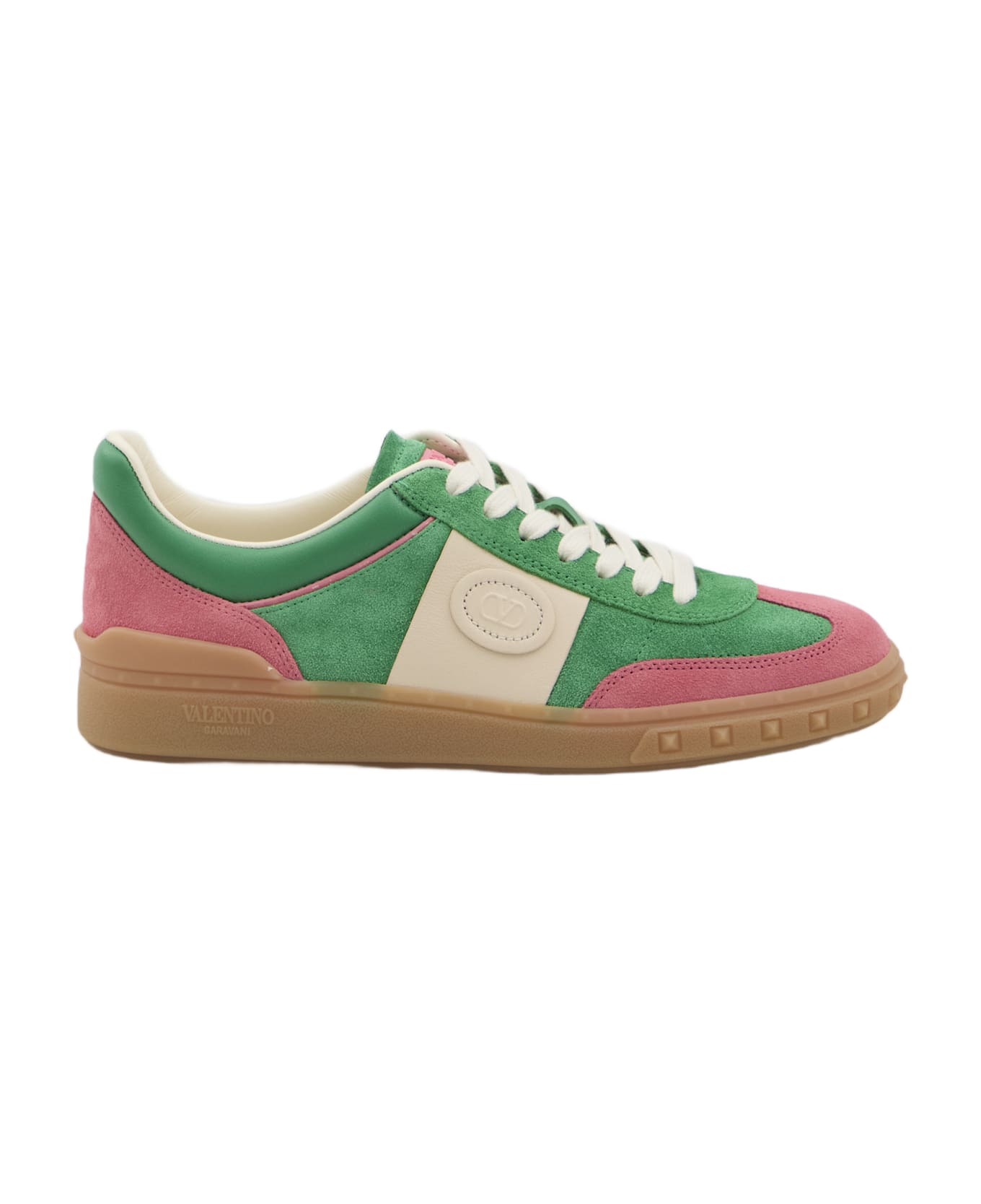 スニーカー VALENTINO LIGHT ORANGE SUEDE UPVILLAGE SNEAKERS Valentino Garavani Light Orange Suede Upvillage Sneakers
