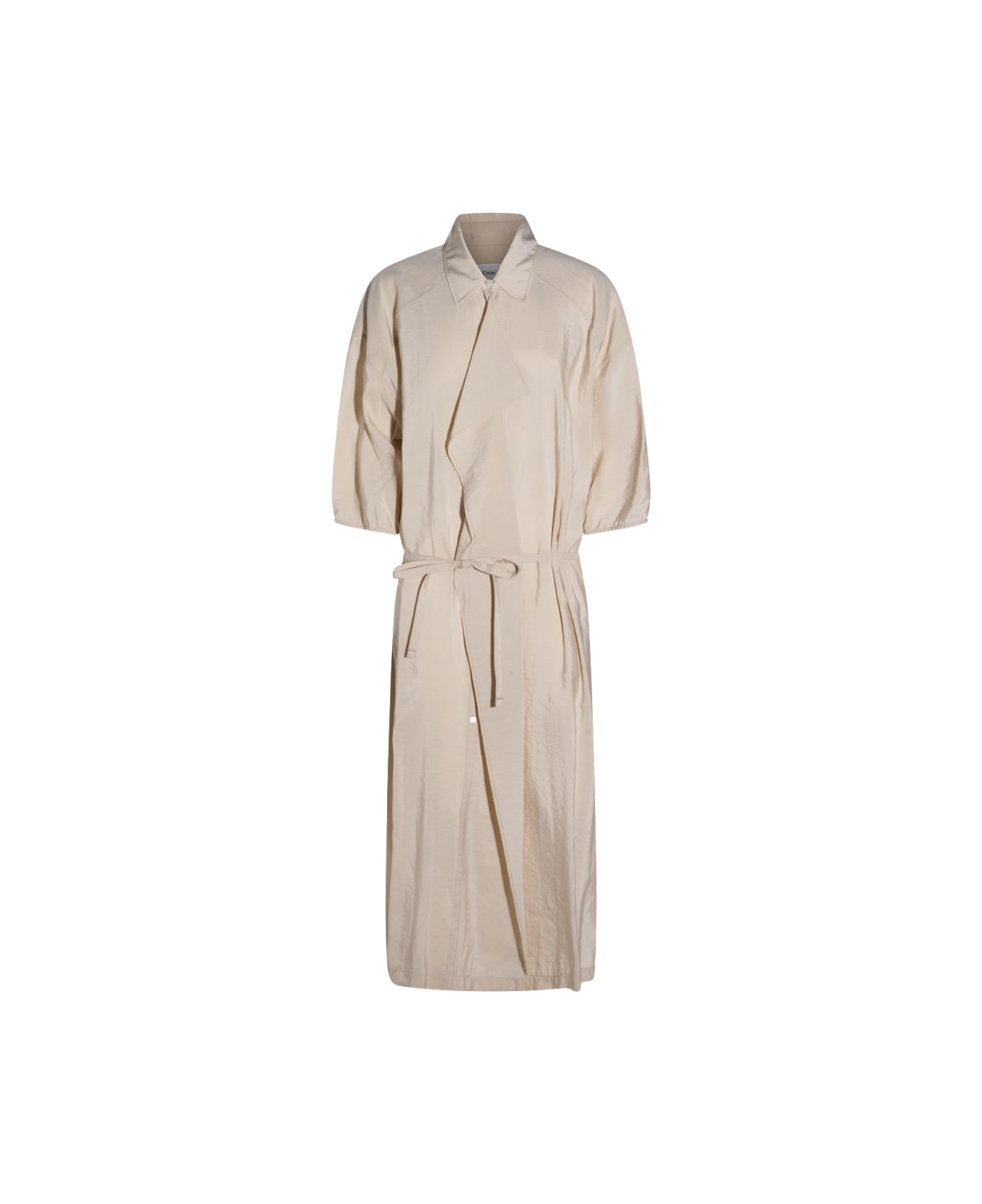 Lemaire Oat Milk Silk Long Dress - OAT MILK