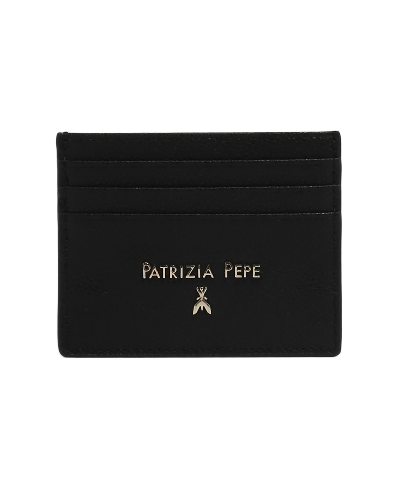 Patrizia Pepe Leather Wallet - NERO