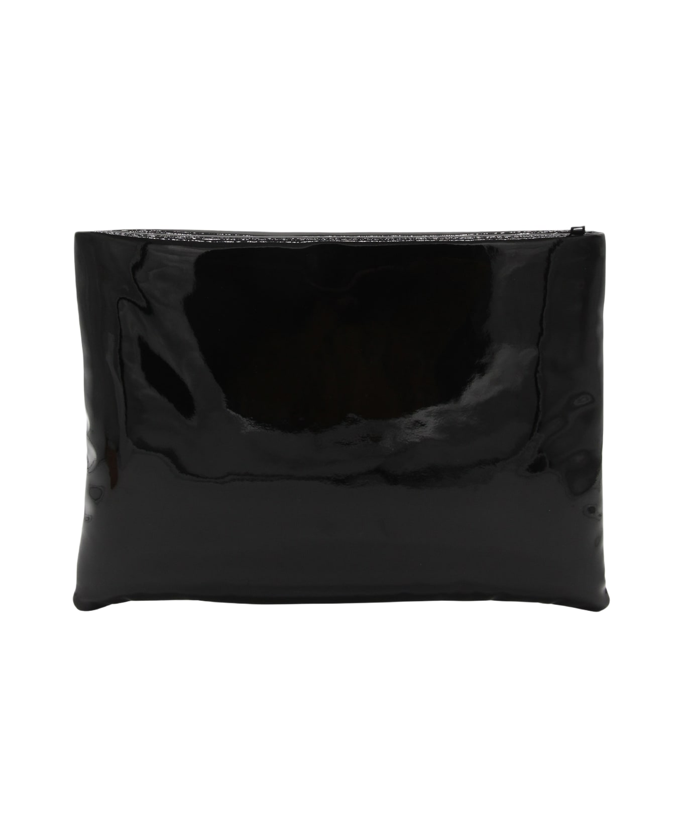 Saint Laurent Black Large Puffy Pouch - Black