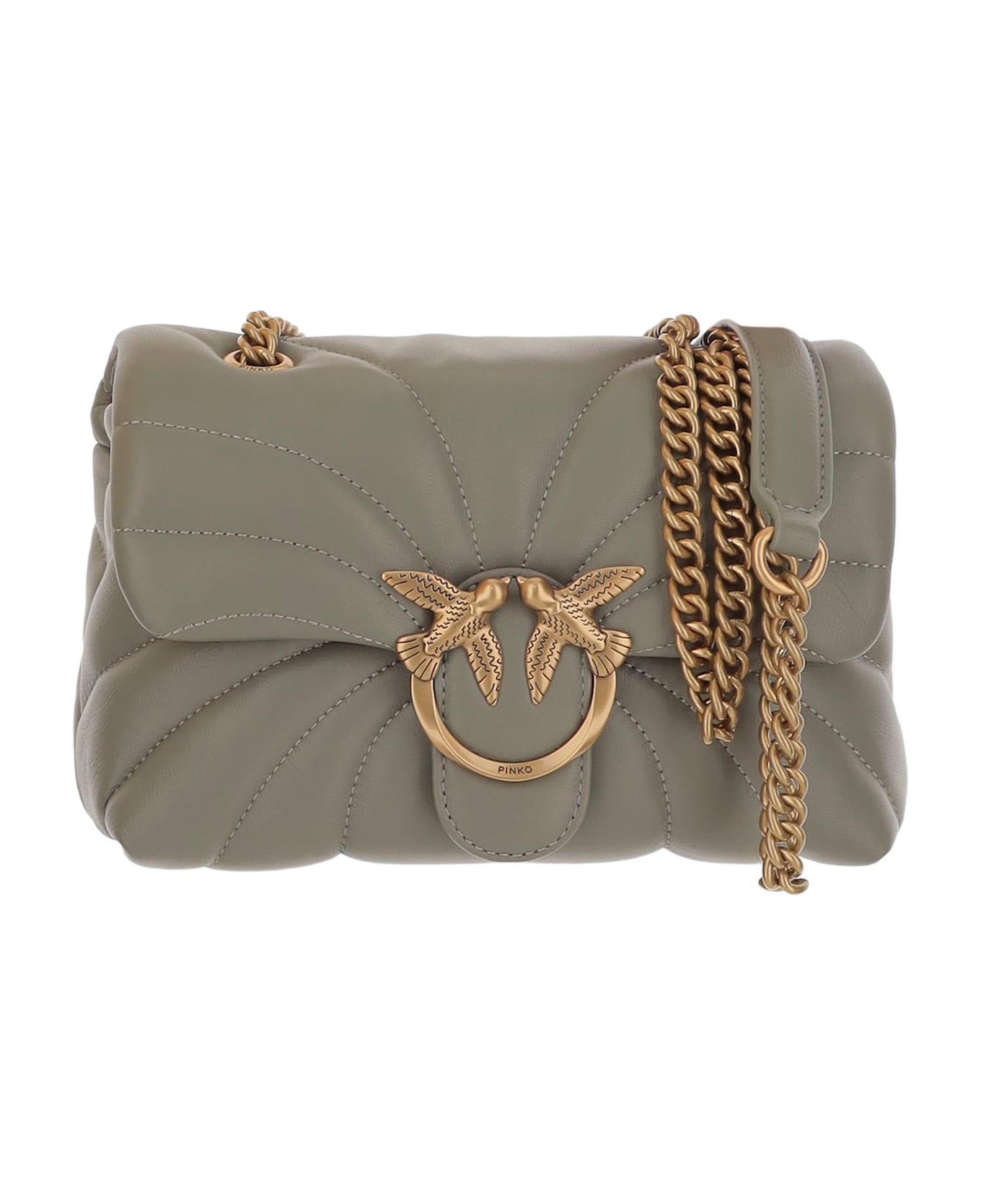Pinko Mini Love Puff Butterfly Bag - Green