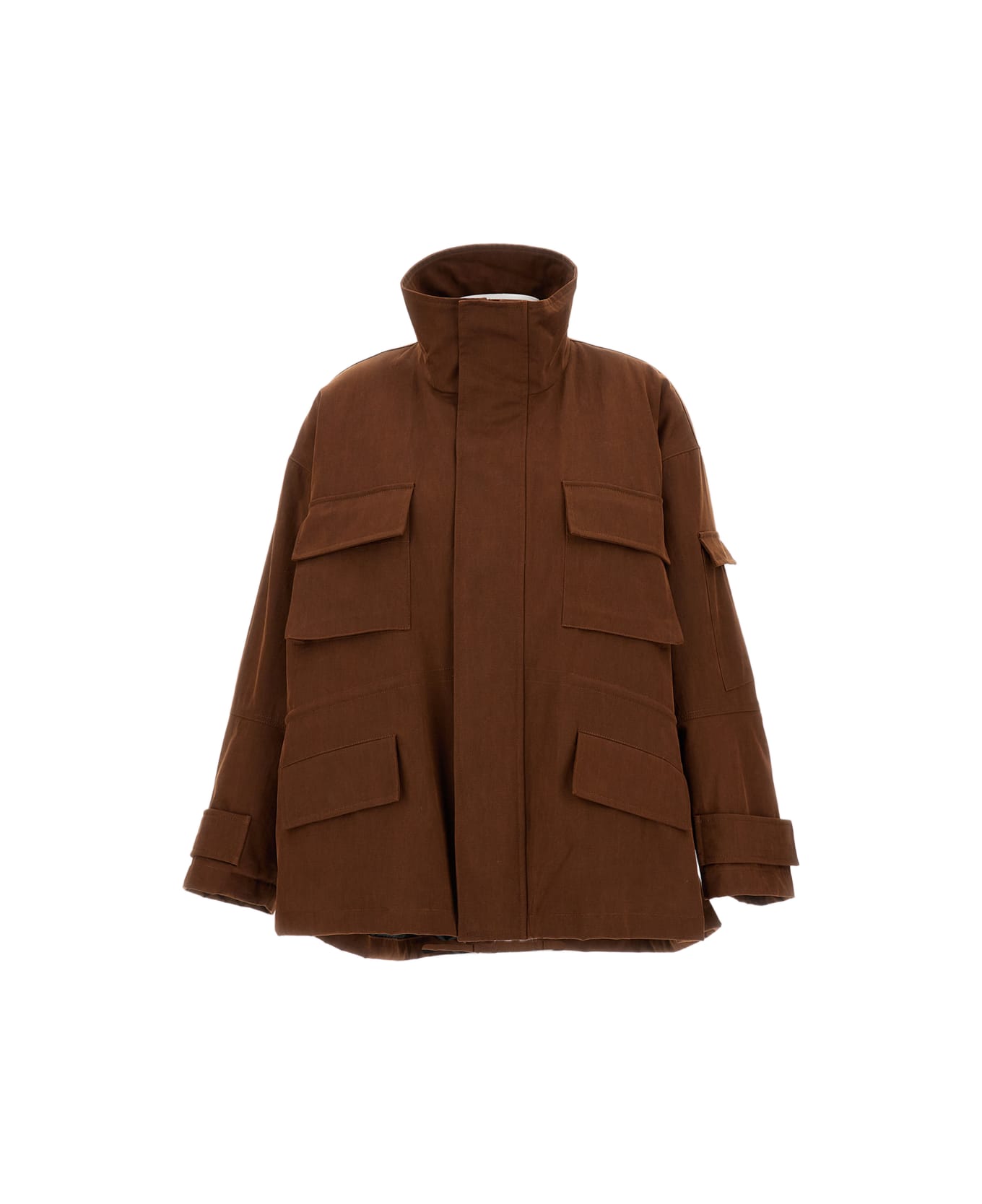 Plan C Field Jacket - Brown