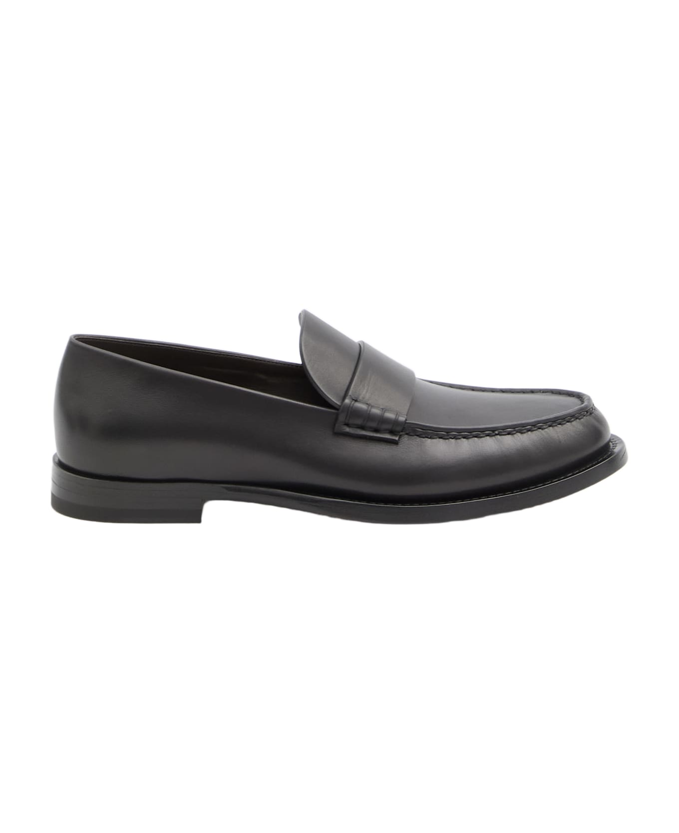The Row Novus Loafers - BLACK