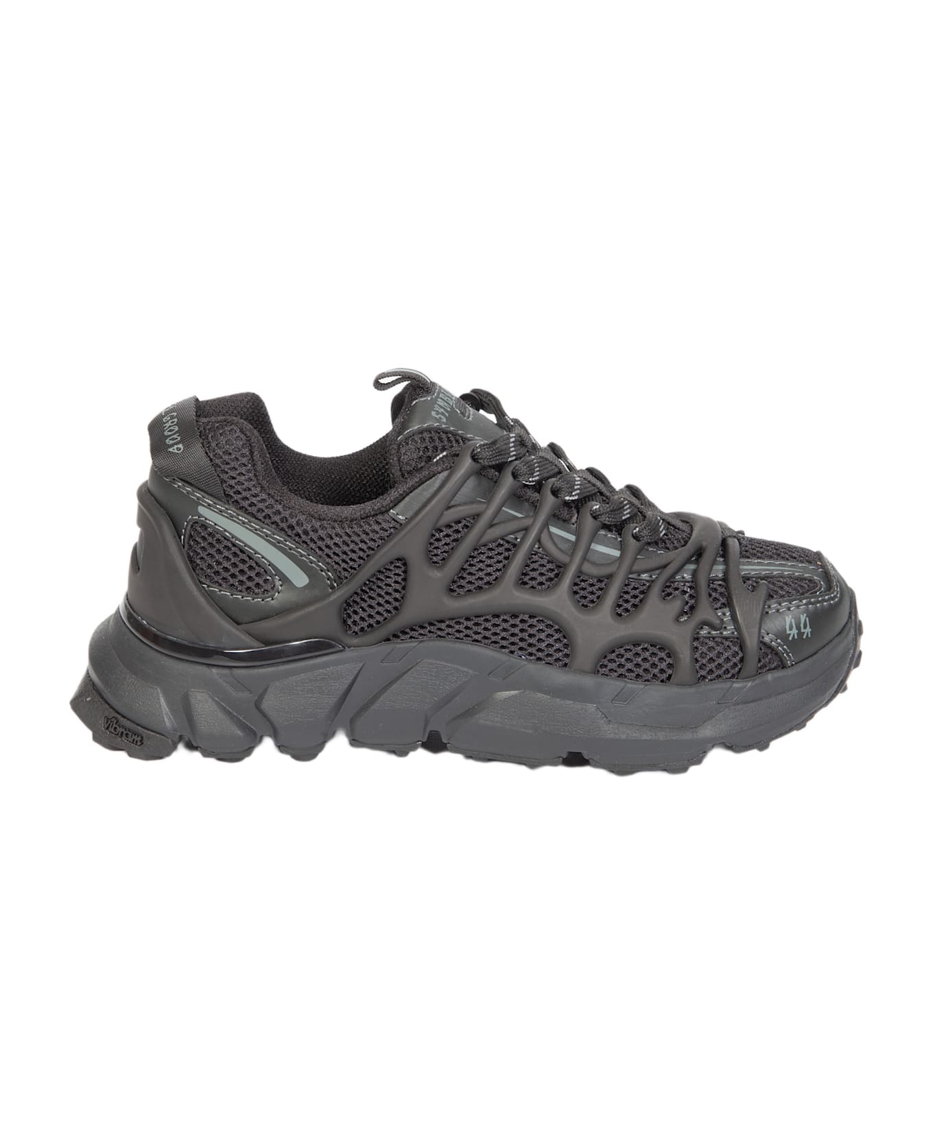 Noncollective Nº.2 44 LABEL GROUP Symbiont 2 Mesh Sneakers | Grey | FARFETCH