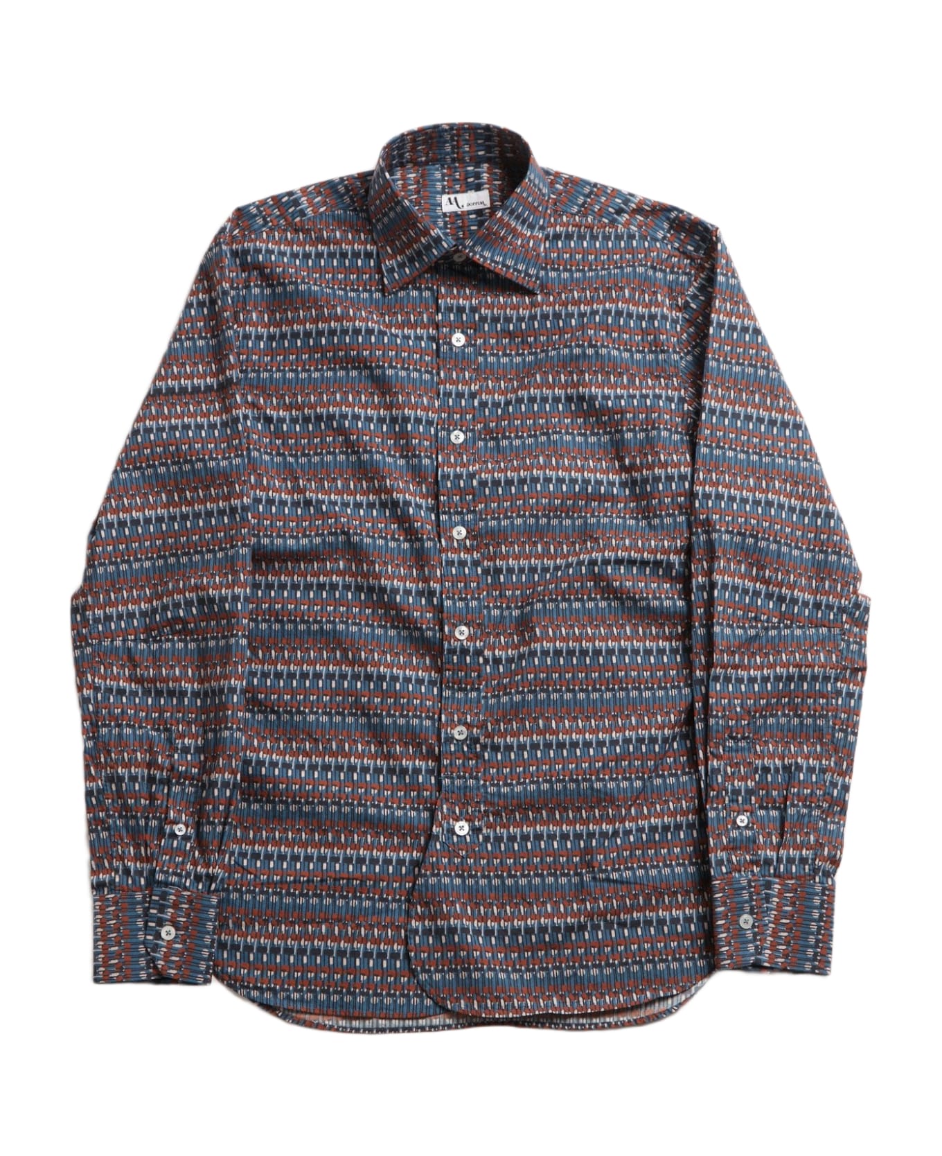 doppiaa Aalbenga Pattern Shirt