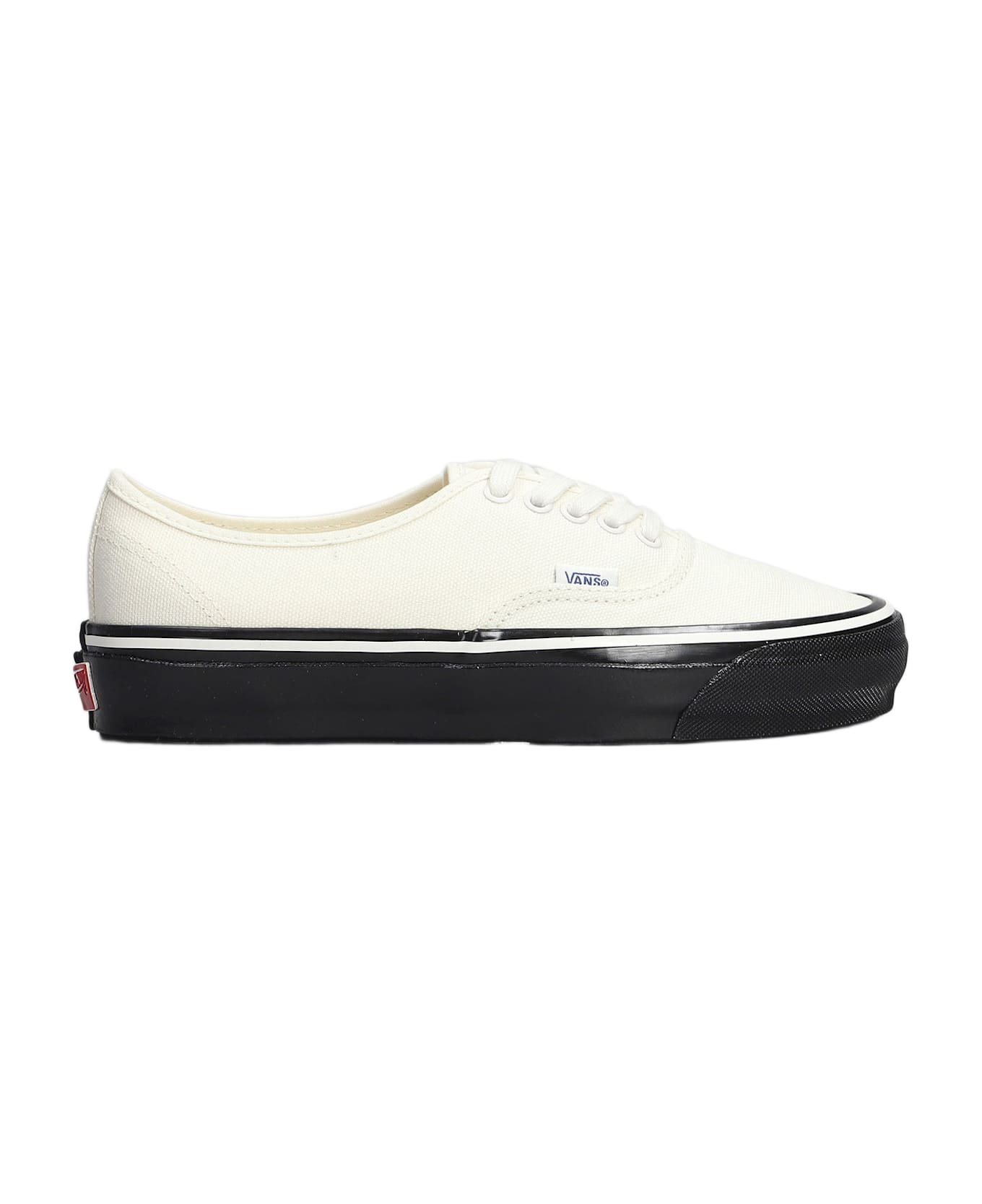 Vans Lx Authentic 44 Sneakers In White Canvas - white
