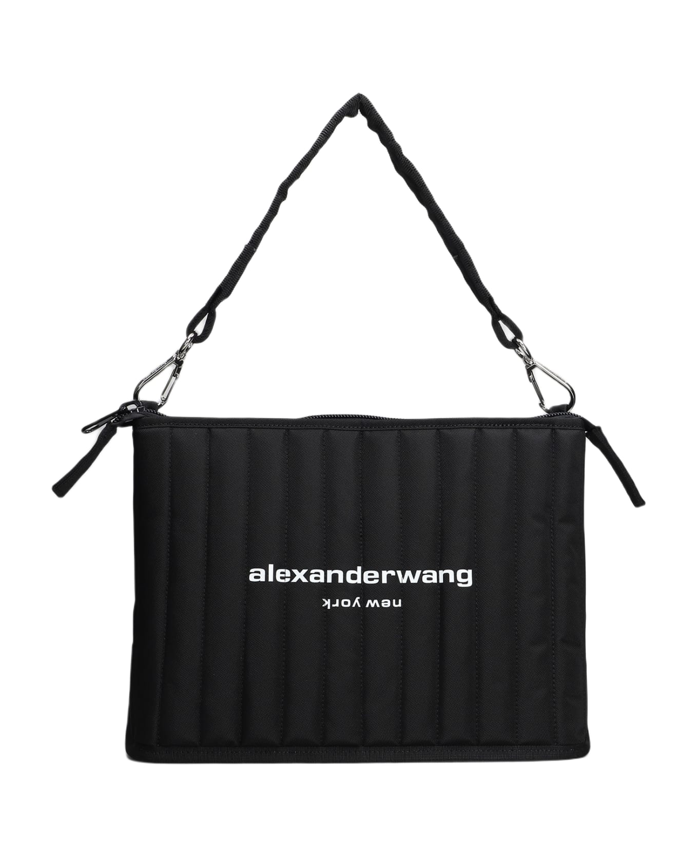 Alexander Wang Elite Shoulder Bag In Black Polyester - black ショルダーバッグ