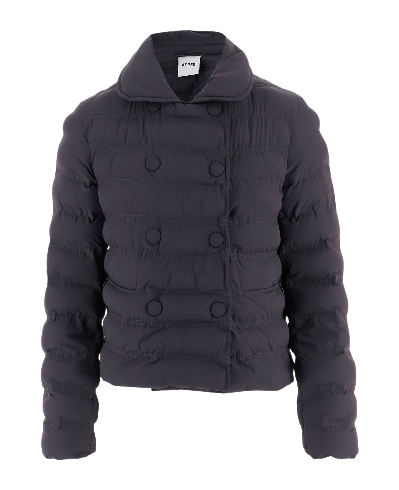 Aspesi Stretch Nylon Padded Jacket - Blue