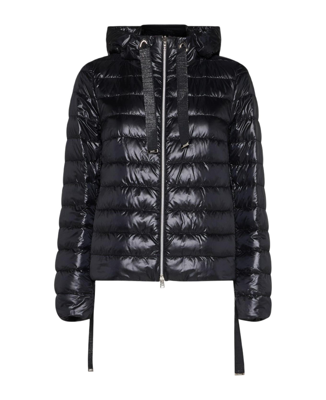Herno Quilted Ultralight Nylon Down Jacket - Nero