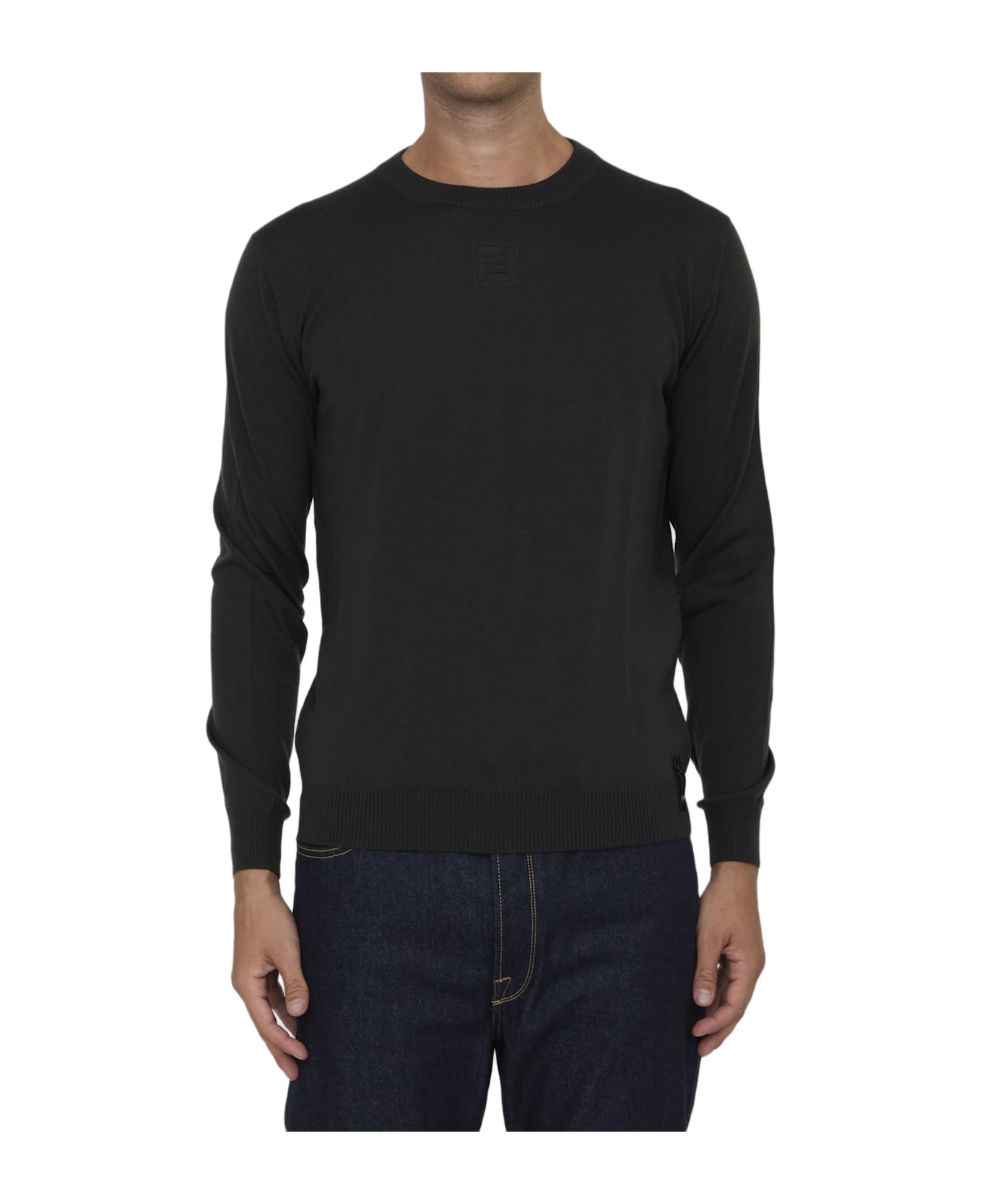 Fendi Wool Pullover - GREEN