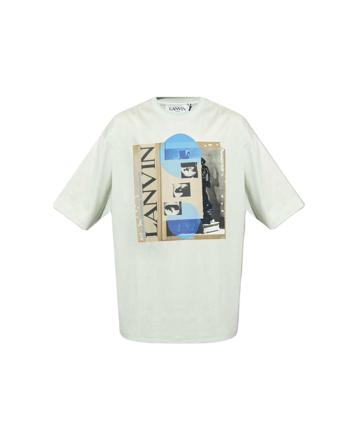 Lanvin Printed T-shirt - Salvia