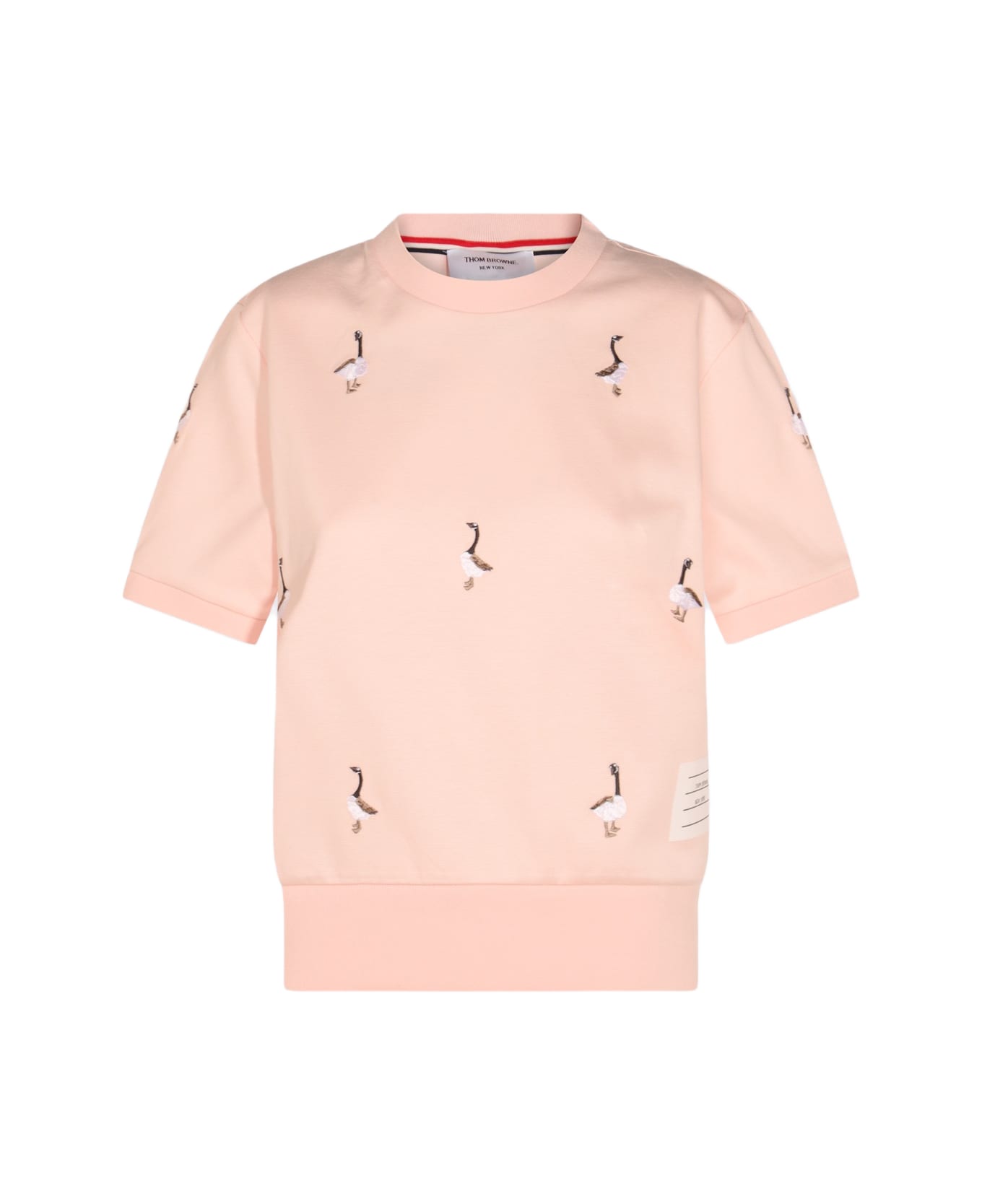Thom Browne Pink Cotton Knitwear - LT PINK