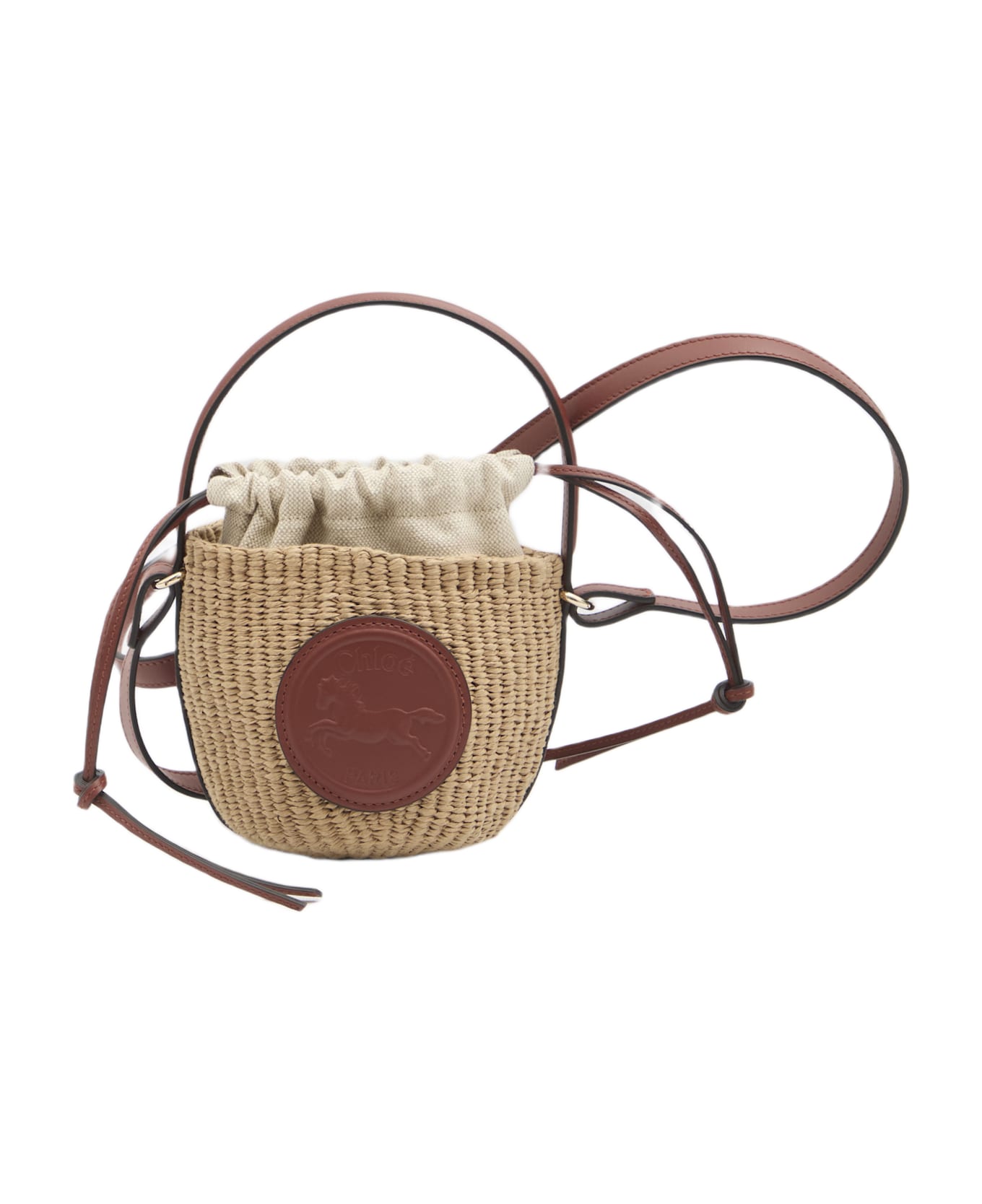 Chloé Mini Horse Medal Basket Bag | italist
