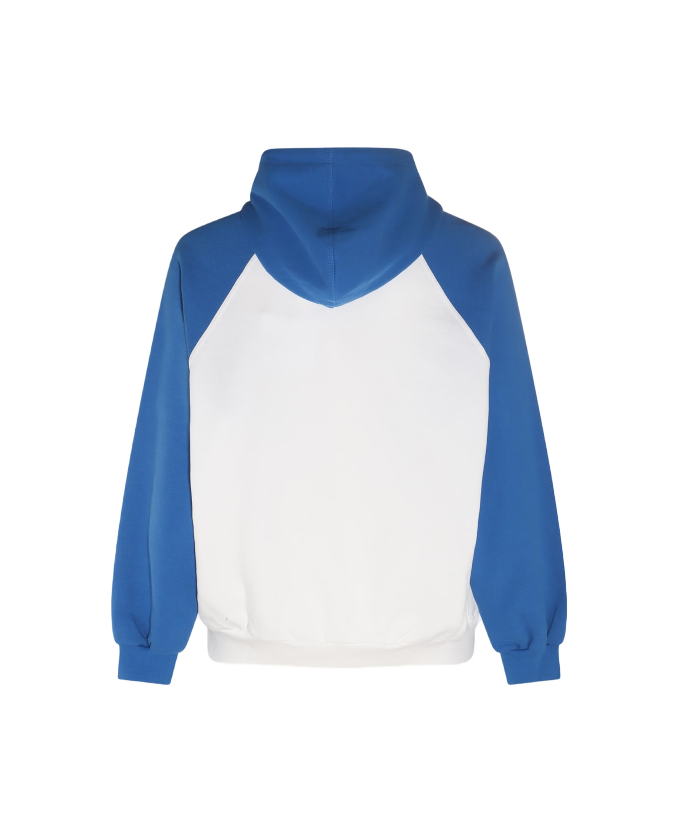 Sunnei Dust And Blue Cotton Sweatshirt - DUST/BLUE