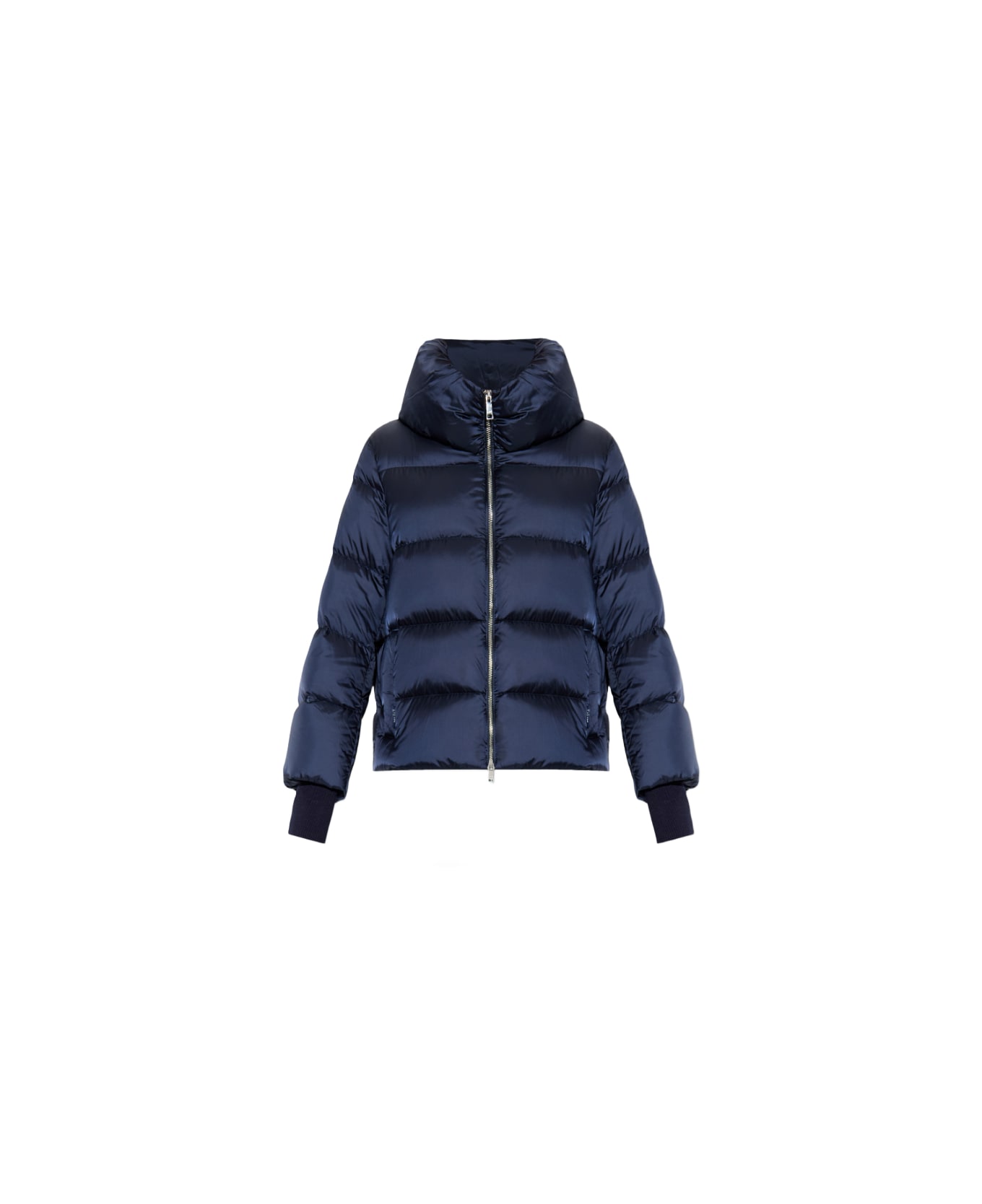 Add Short Down Cape - Blue