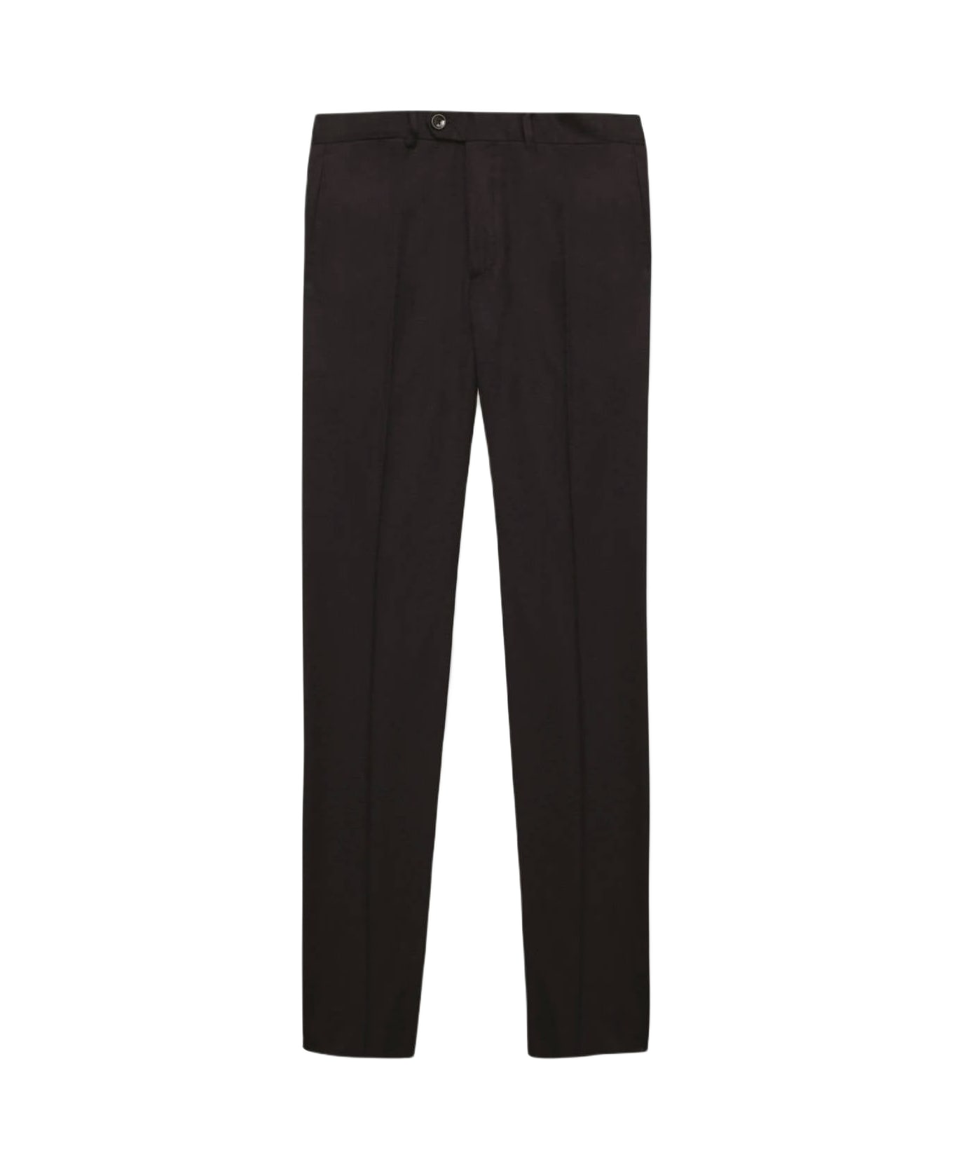 Larusmiani Velvet Trousers Howard Pants - Brown