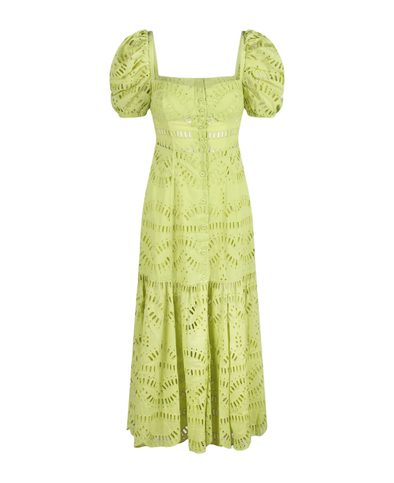 Charo Ruiz Spiana Long Dress - Green