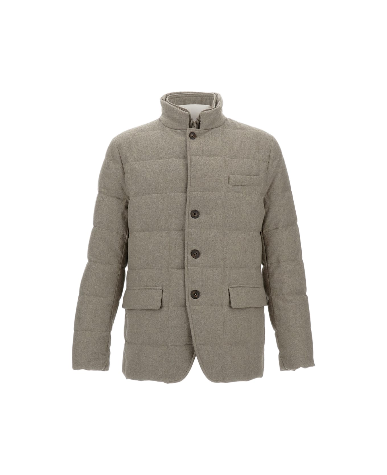 Fay Puffer Jacket - Beige