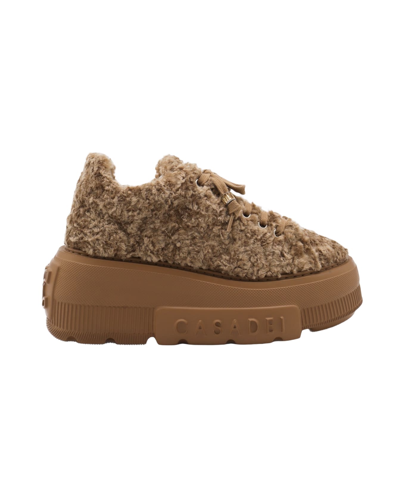 Casadei Camel Sneakers - Brown