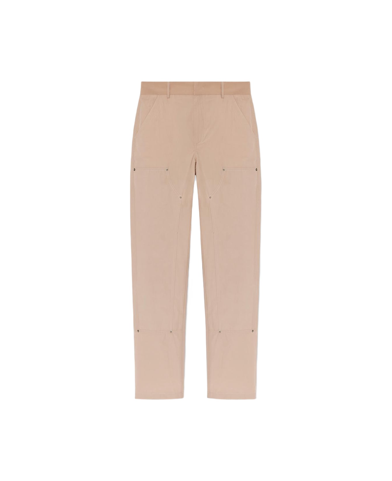 FourTwoFour on Fairfax Trousers panelled With Pockets - BEIGE