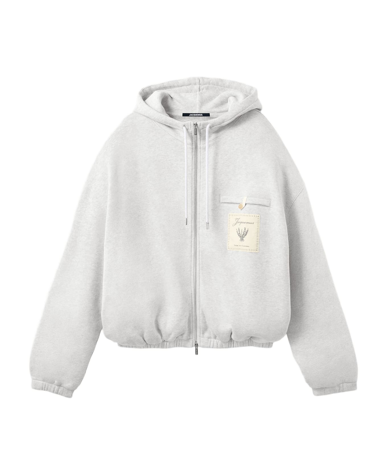 Jacquemus Cotton Tournament Sweatshirt - Grey