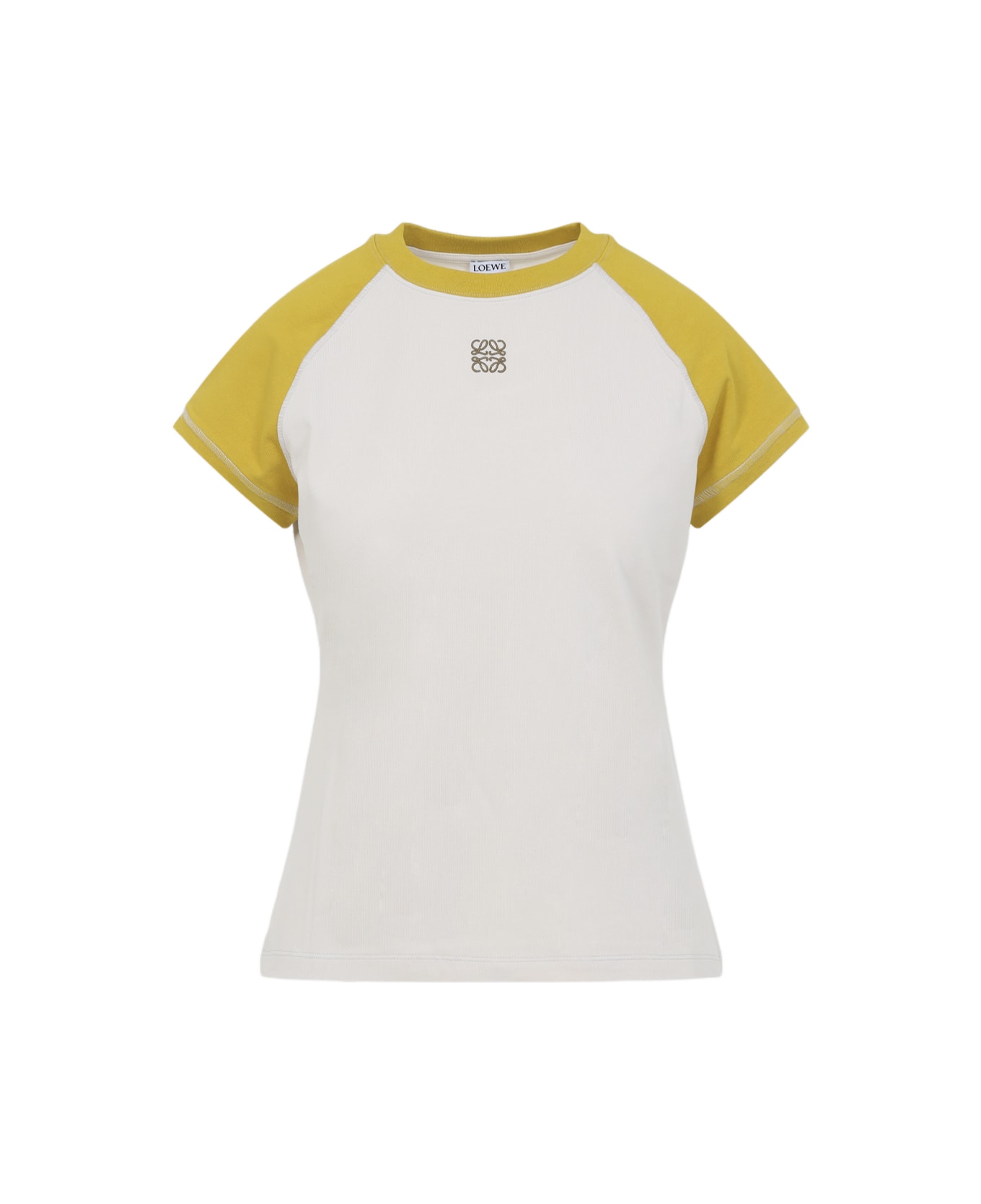 Loewe Small Fit T-shirt - Mustard Bronze