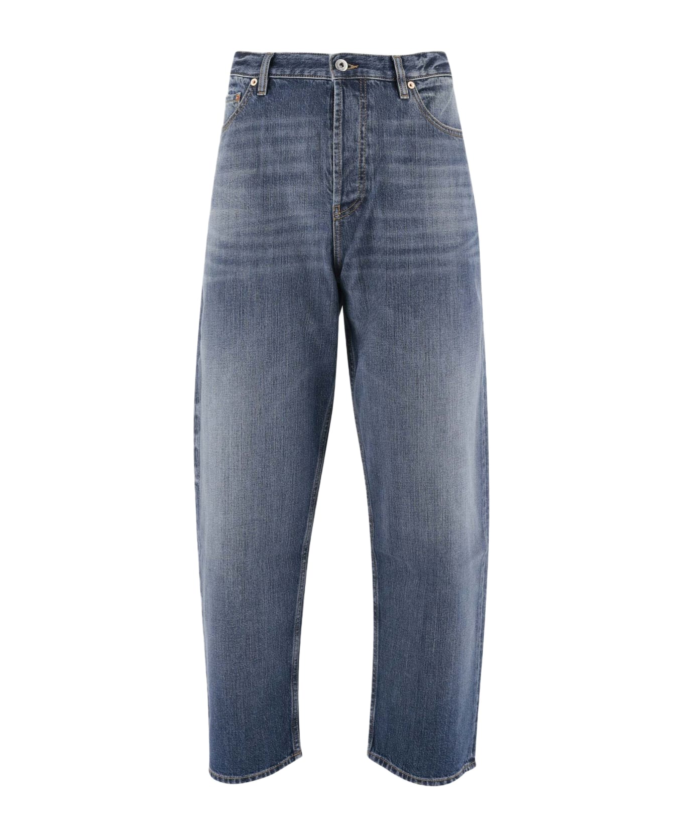 Valentino Cotton Denim Jeans - Blue