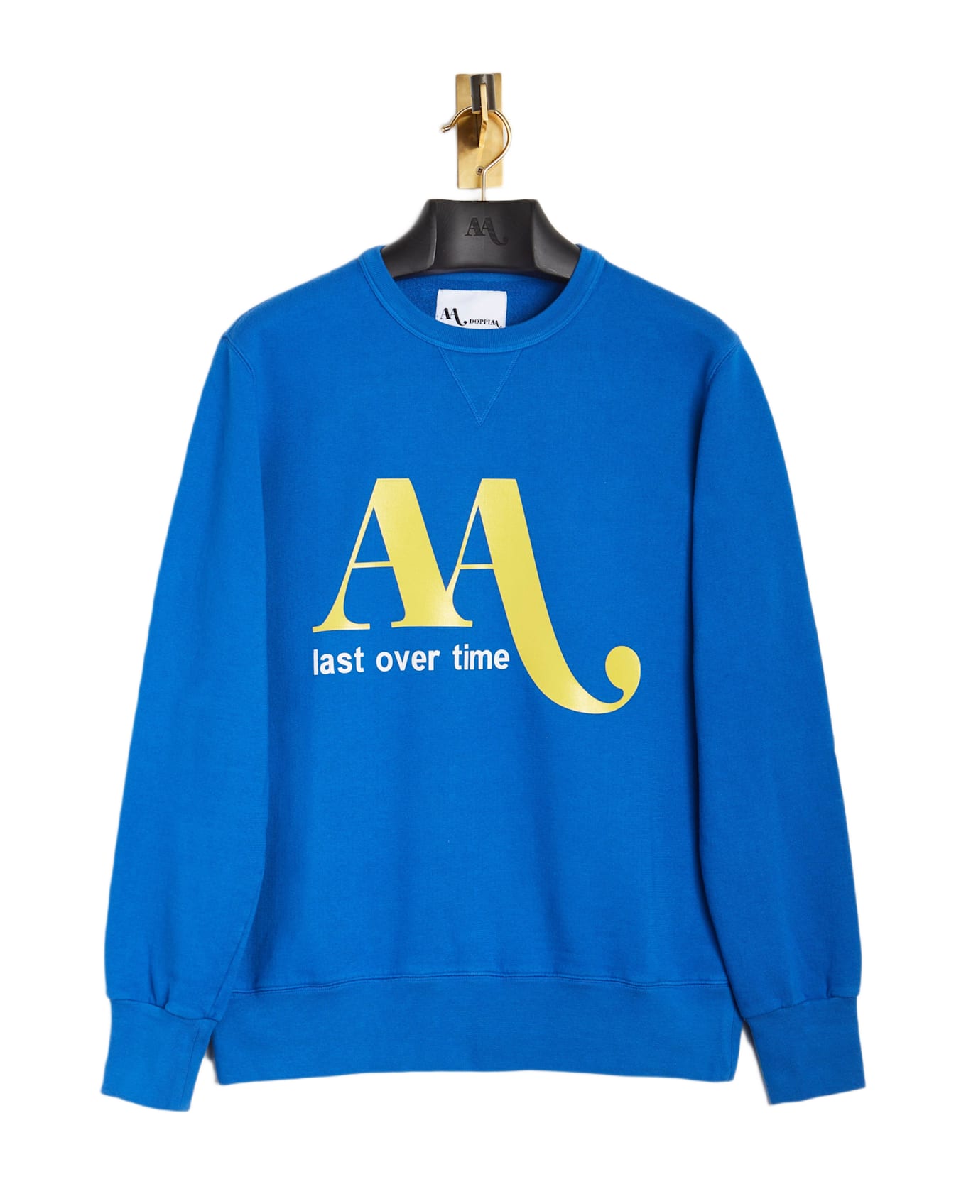 doppiaa Aamerican Logo Crew Neck Sweatshirt