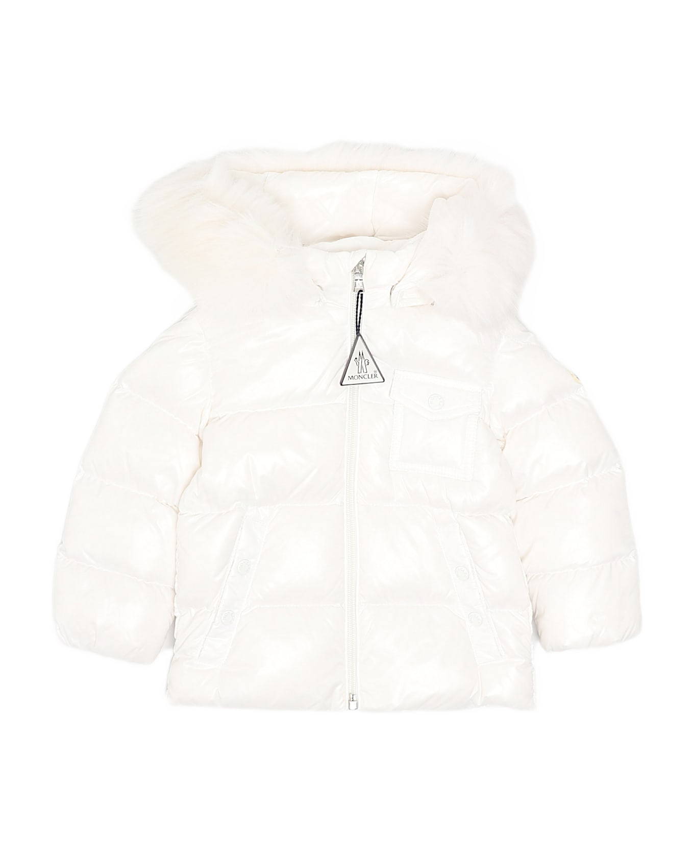 Moncler K2f Jacket Down Jacket - BIANCO