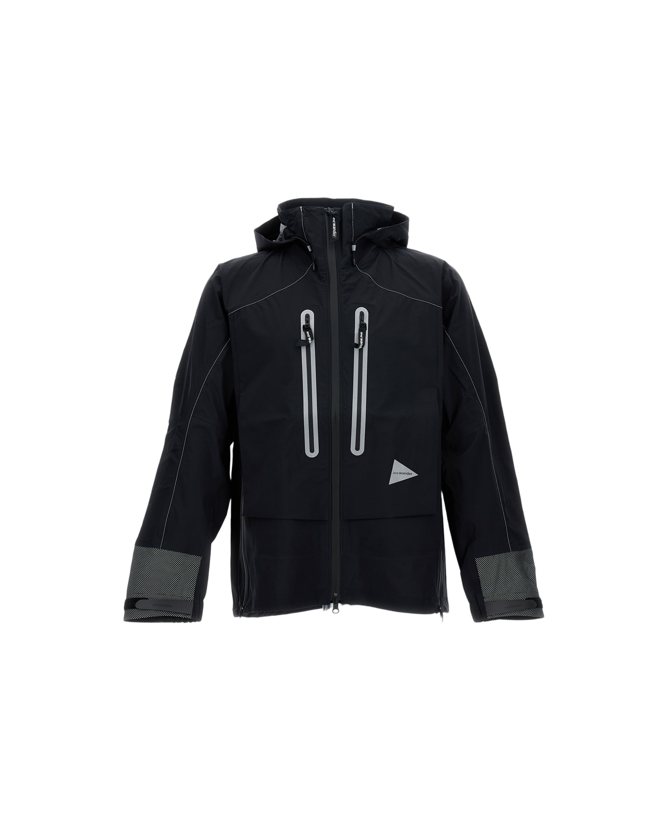 And Wander Rain Jacket - Black