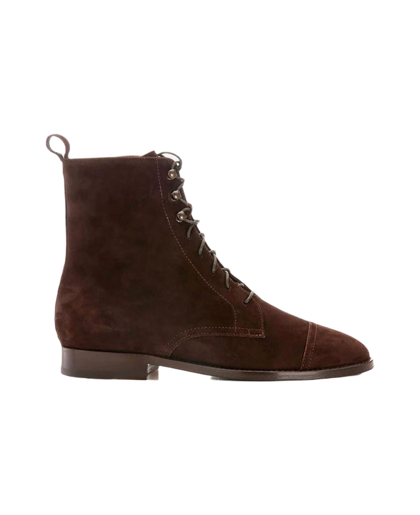 CB Made in Italy Suede Boots Eva - Brown